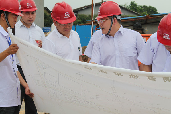 中铁四局副总经理李学民检查福州地铁参建项目